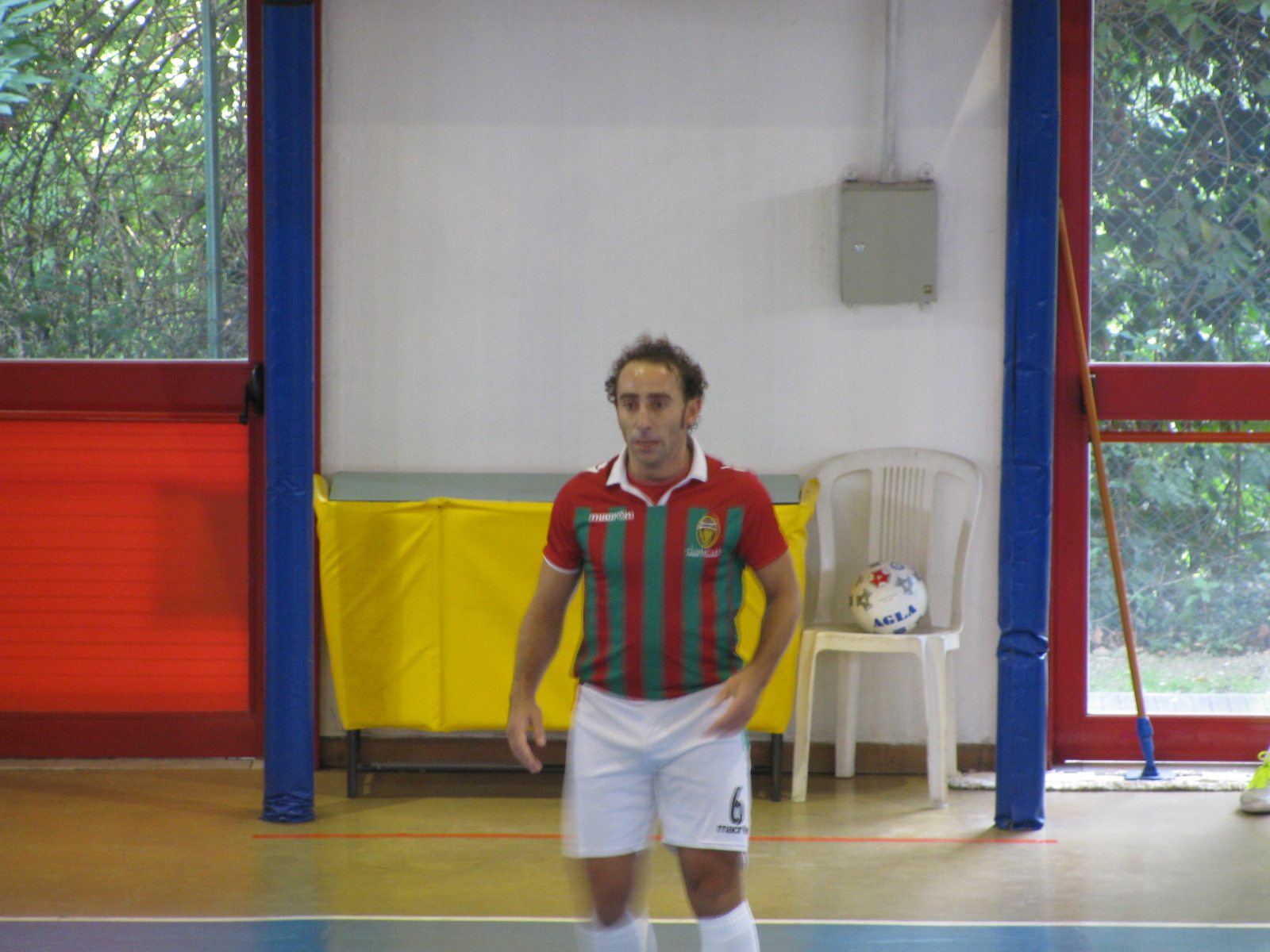 Pazzaglia in gol contro l'Italia