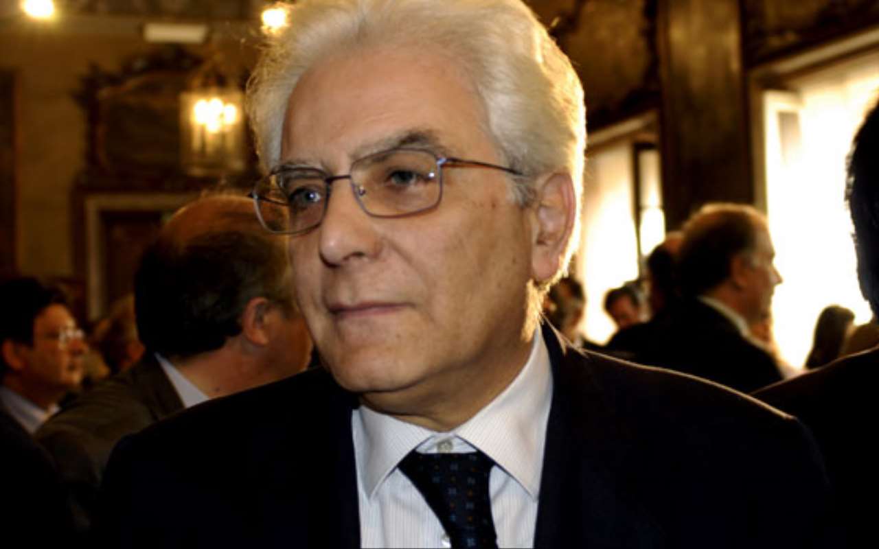 Il Presidente della Repubblica, Sergio Mattarella