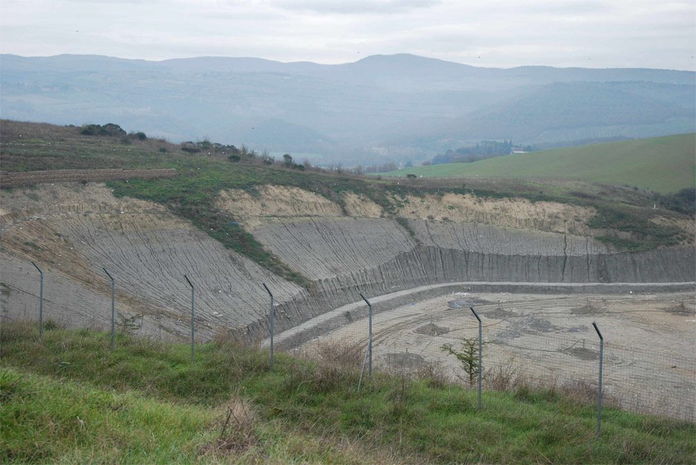 La discarica 'Le Crete' di Orvieto