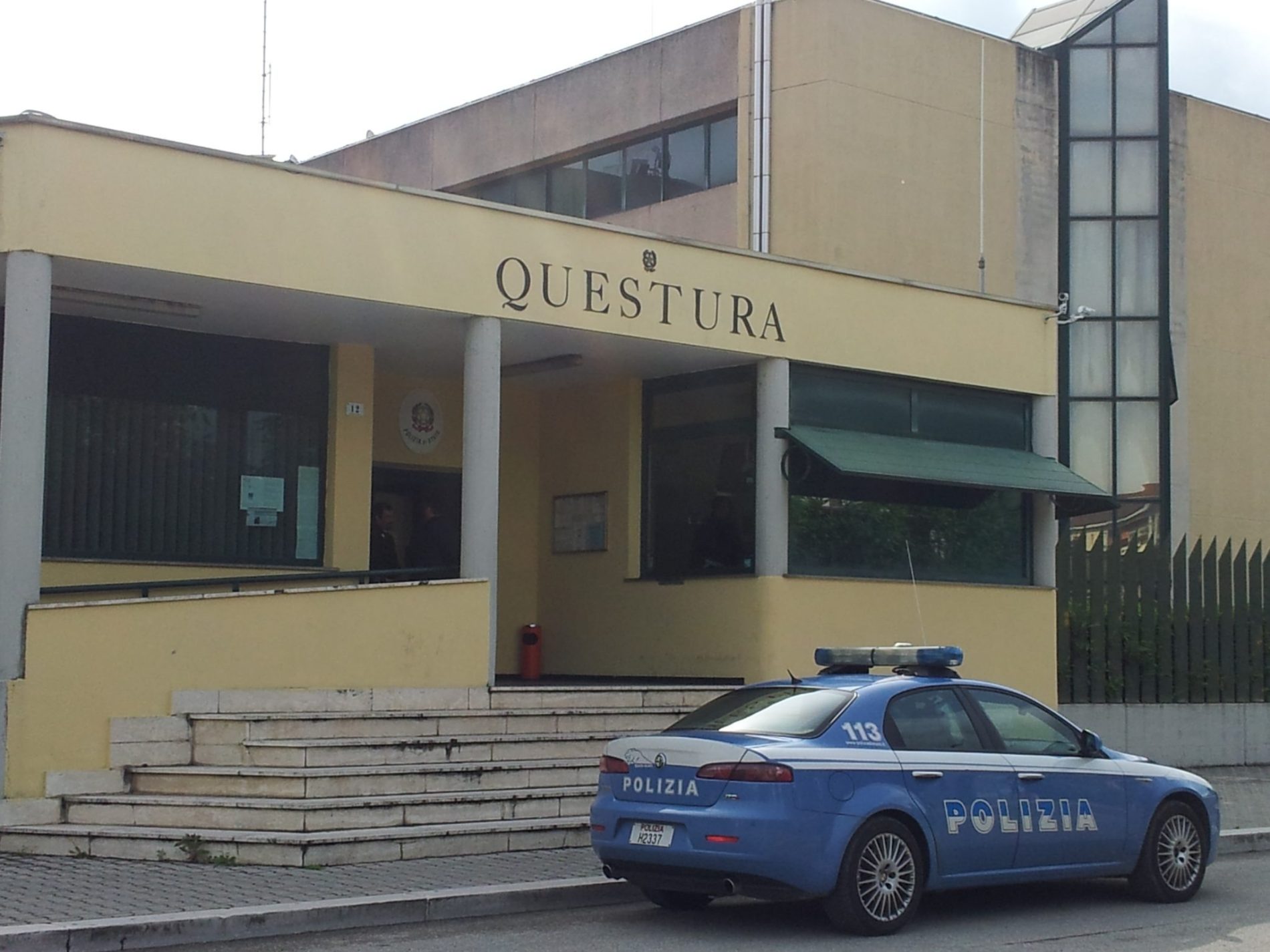 La questura di Terni