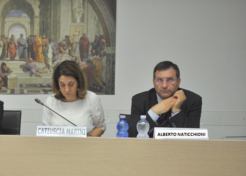 Catiuscia Marini e Alberto Naticchioni