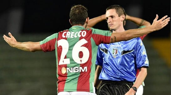L'arbitro Daniele Minelli