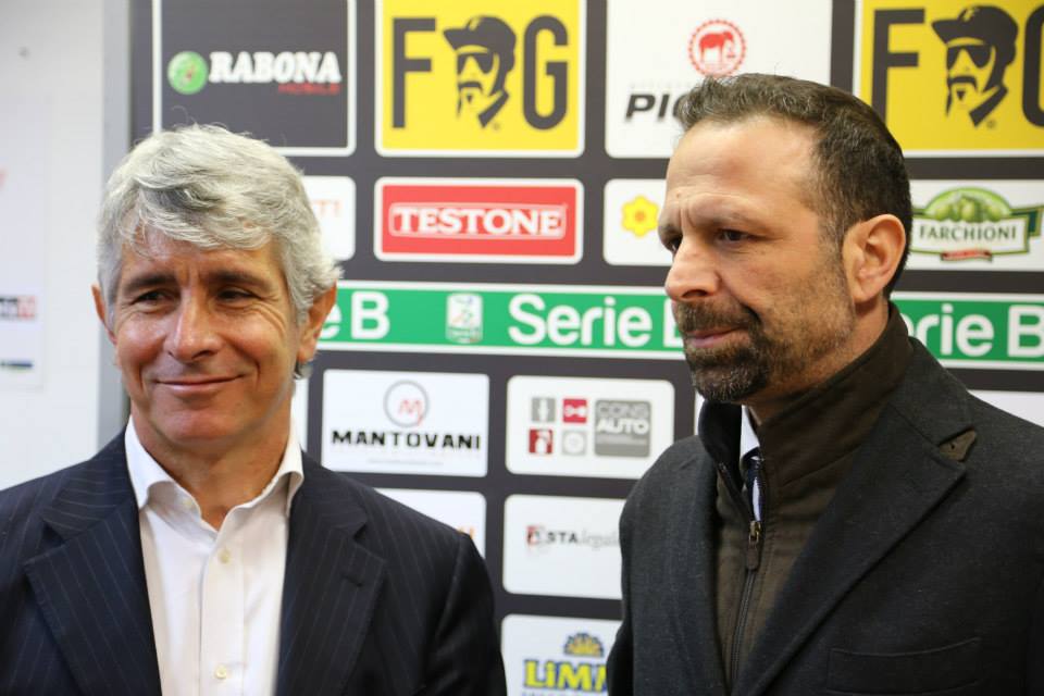 Il presidente Santopadre con Andrea Abodi