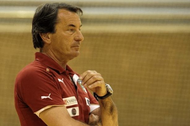 Il ct della nazionale Raoul Albani