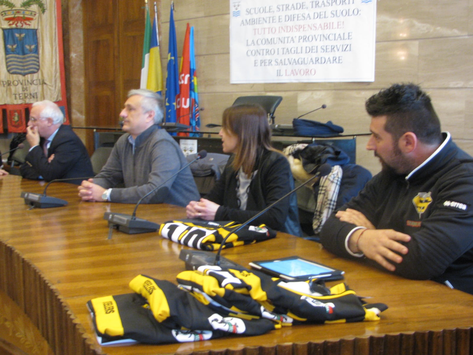 La conferenza di presentazione