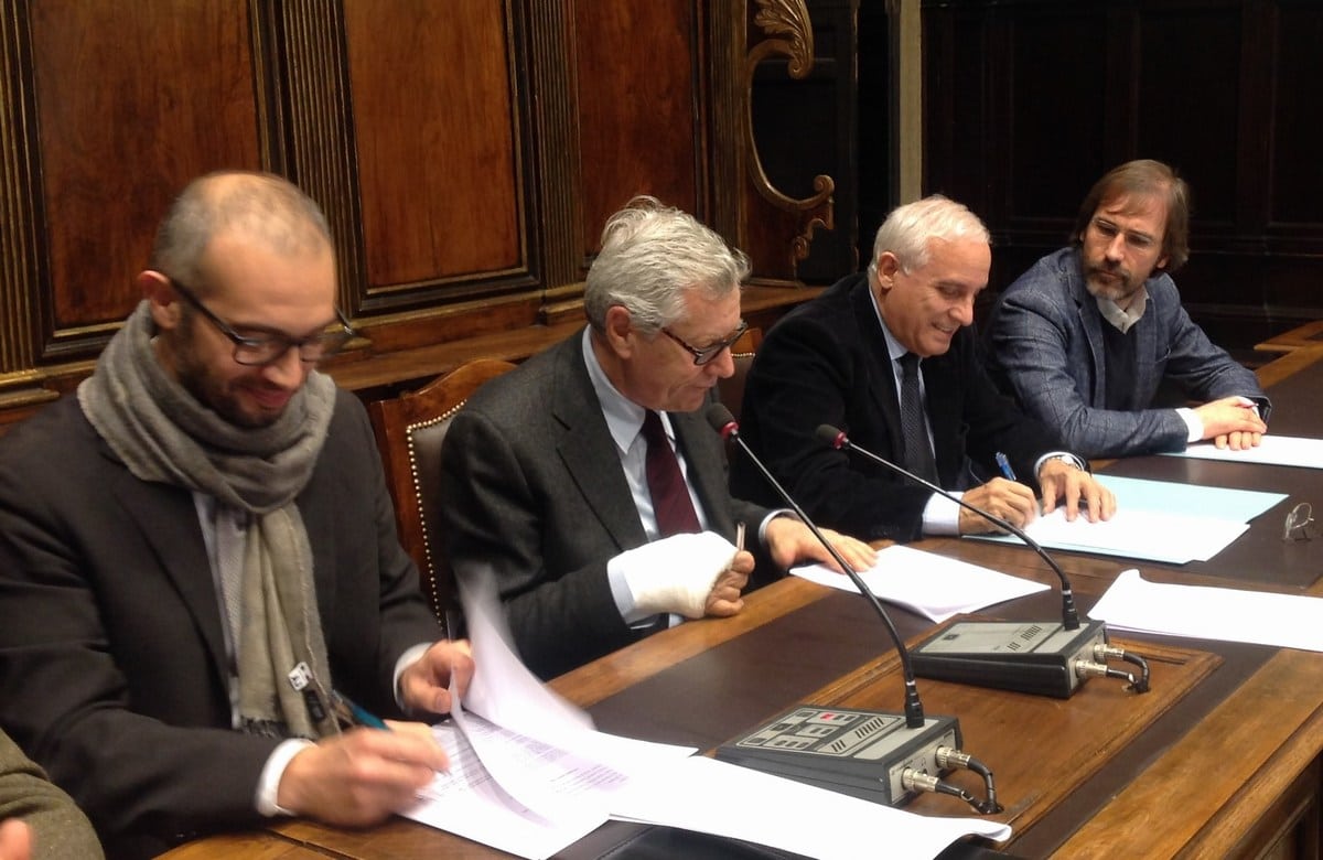 La firma del protocollo Civiter
