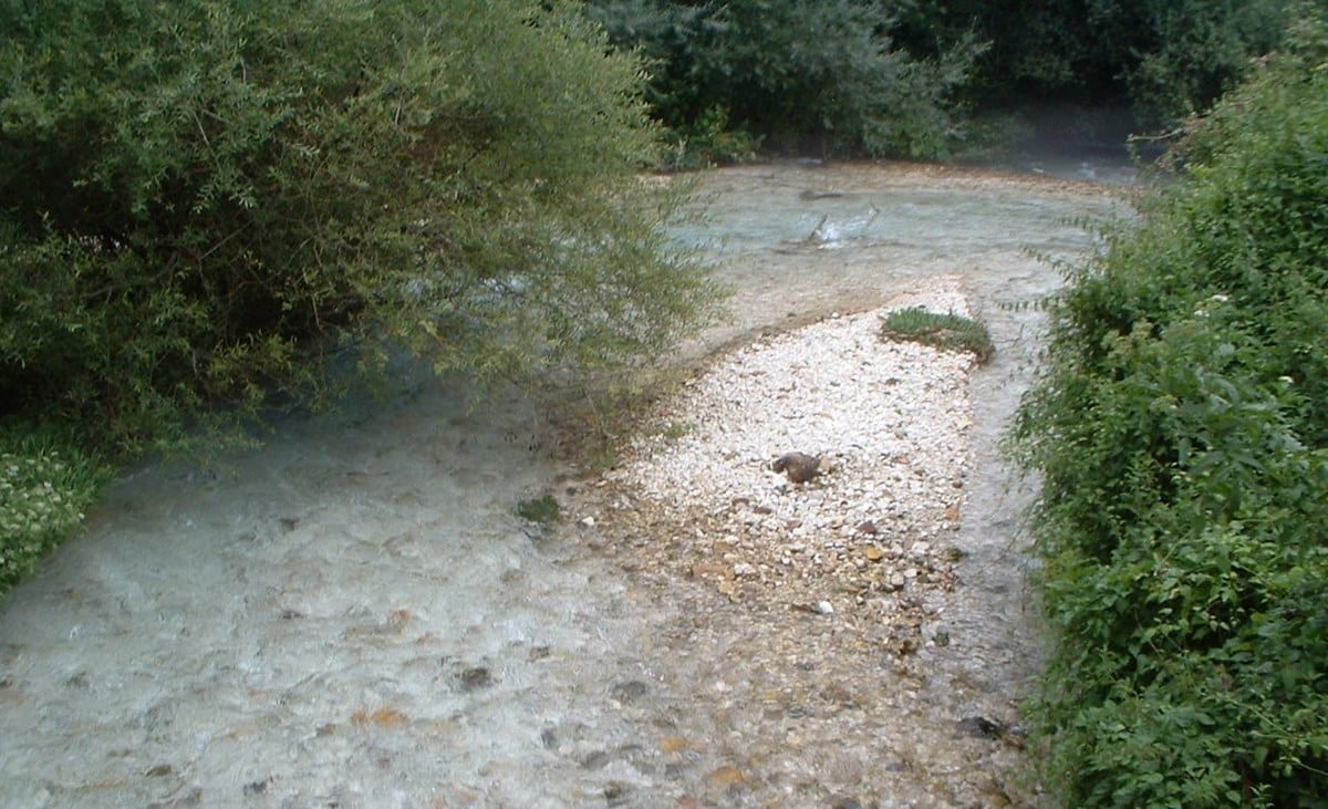 Il fiume Nera in Valnerina