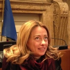 Terni, Giorgia Meloni parla di sicurezza