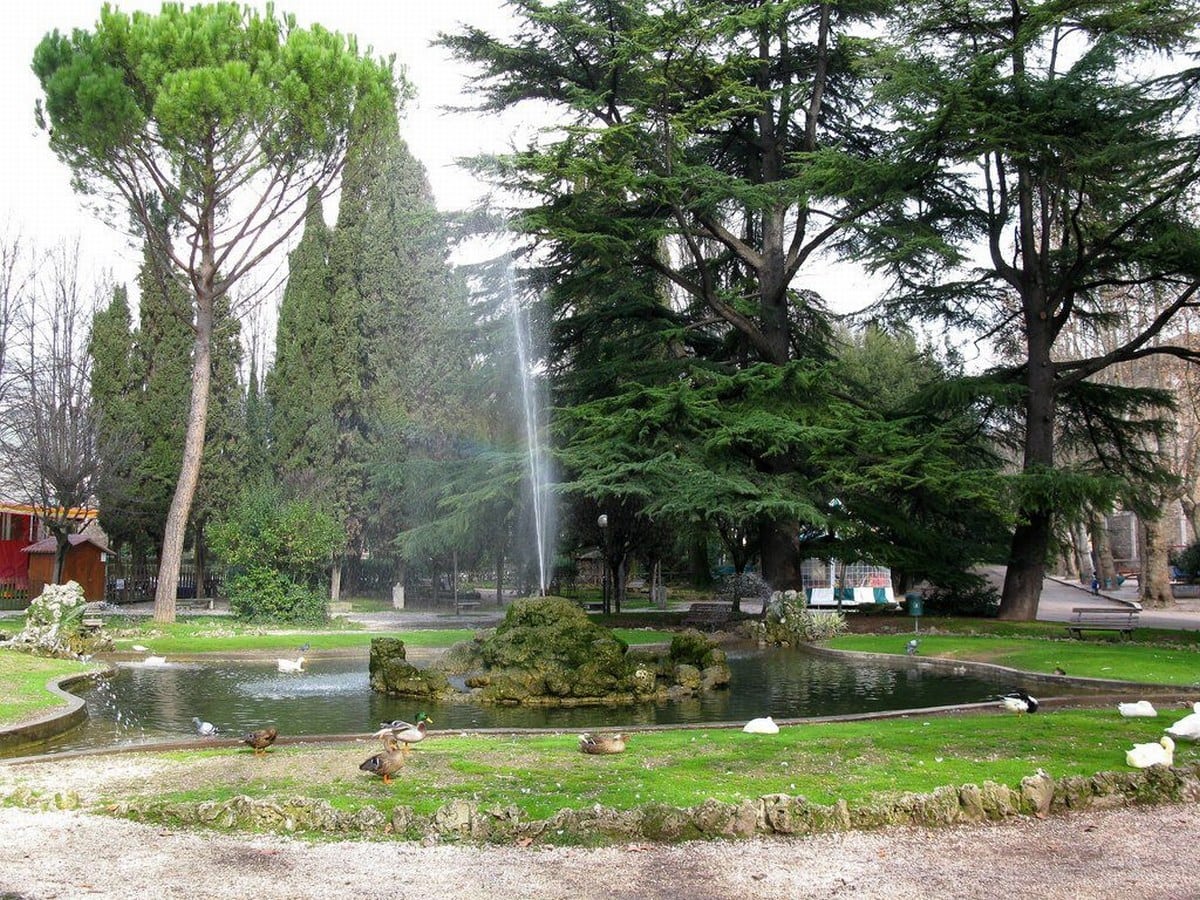 Il parco della Passeggiata (foto Costanti)