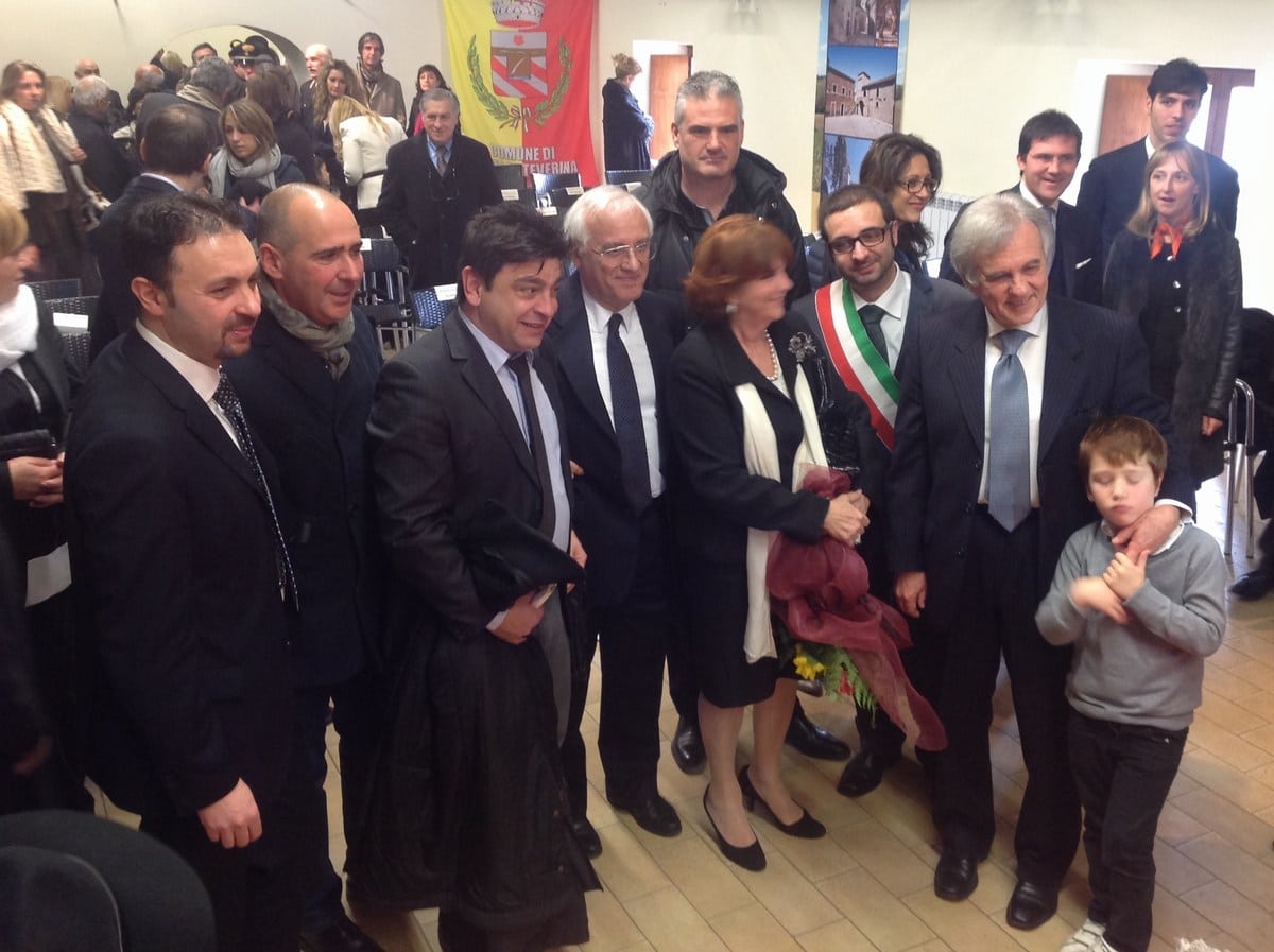 Foto di gruppo per Cesare Martellino