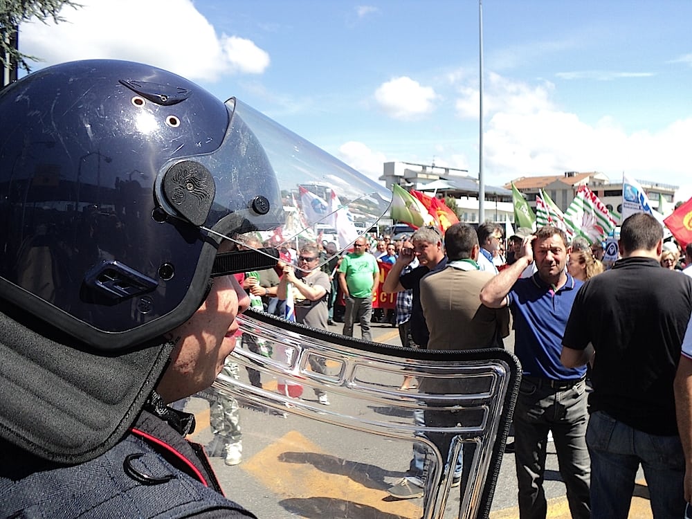 Uno sciopero nella vertenza Tk-Ast