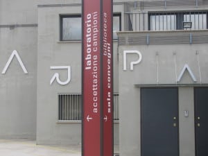 La sede dell'Arpa a Terni