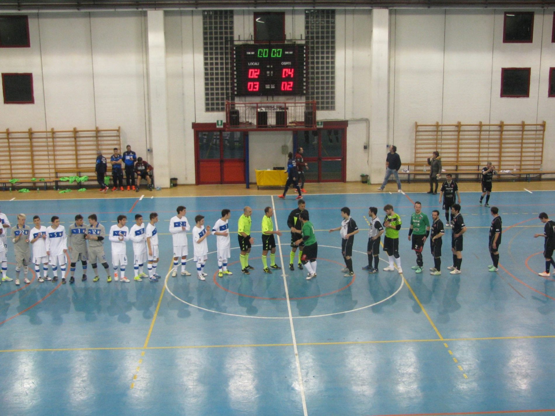 L'amichevole tra Perugia C5 e la nazionale ‘Under’ 21