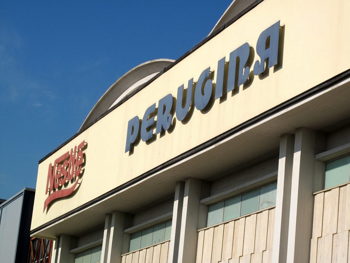 Lo stabilimento della Perugina