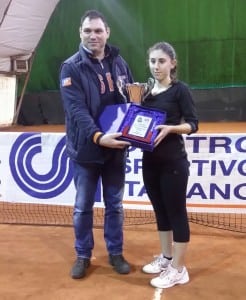Gaia Proietti ha vinto il torneo femminile