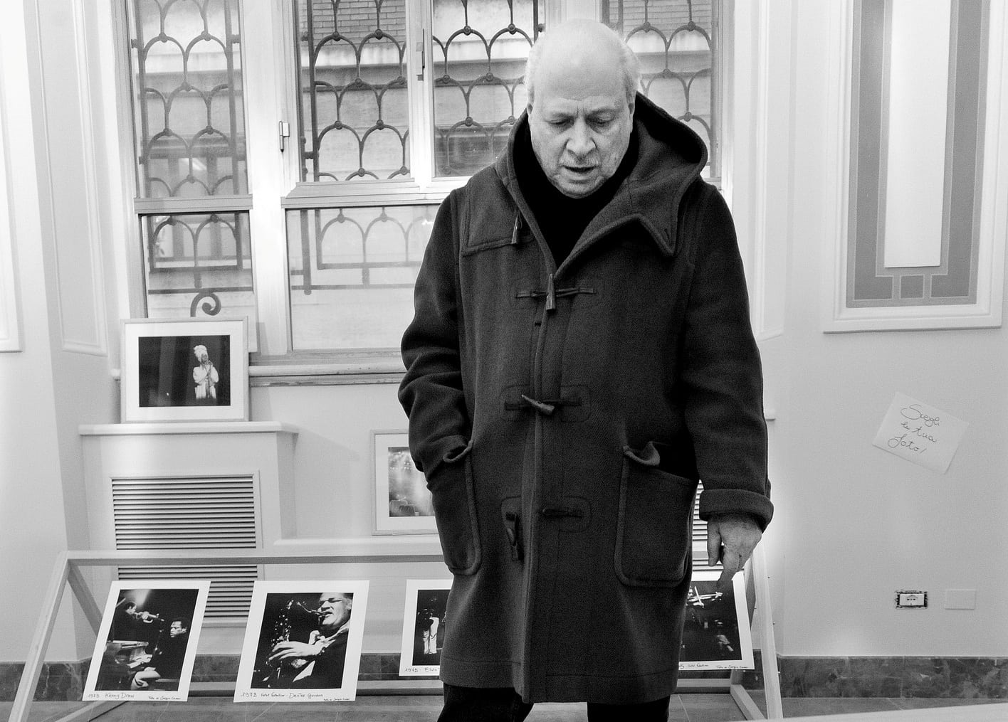 Mike Melillo alla mostra fotografica