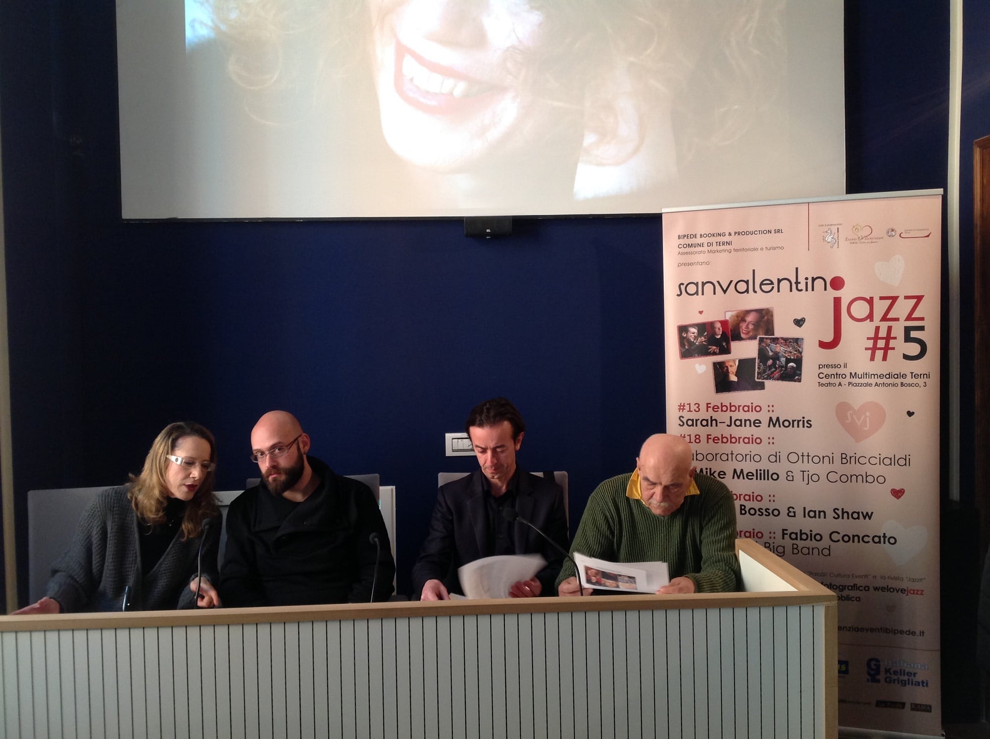 La conferenza di presentazione