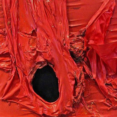 Un'opera di Alberto Burri