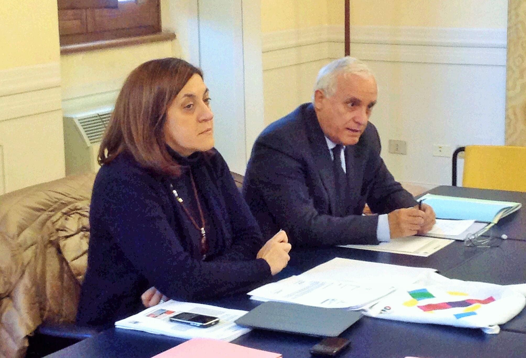 Catiuscia Marini e Leopoldo Di Girolamo