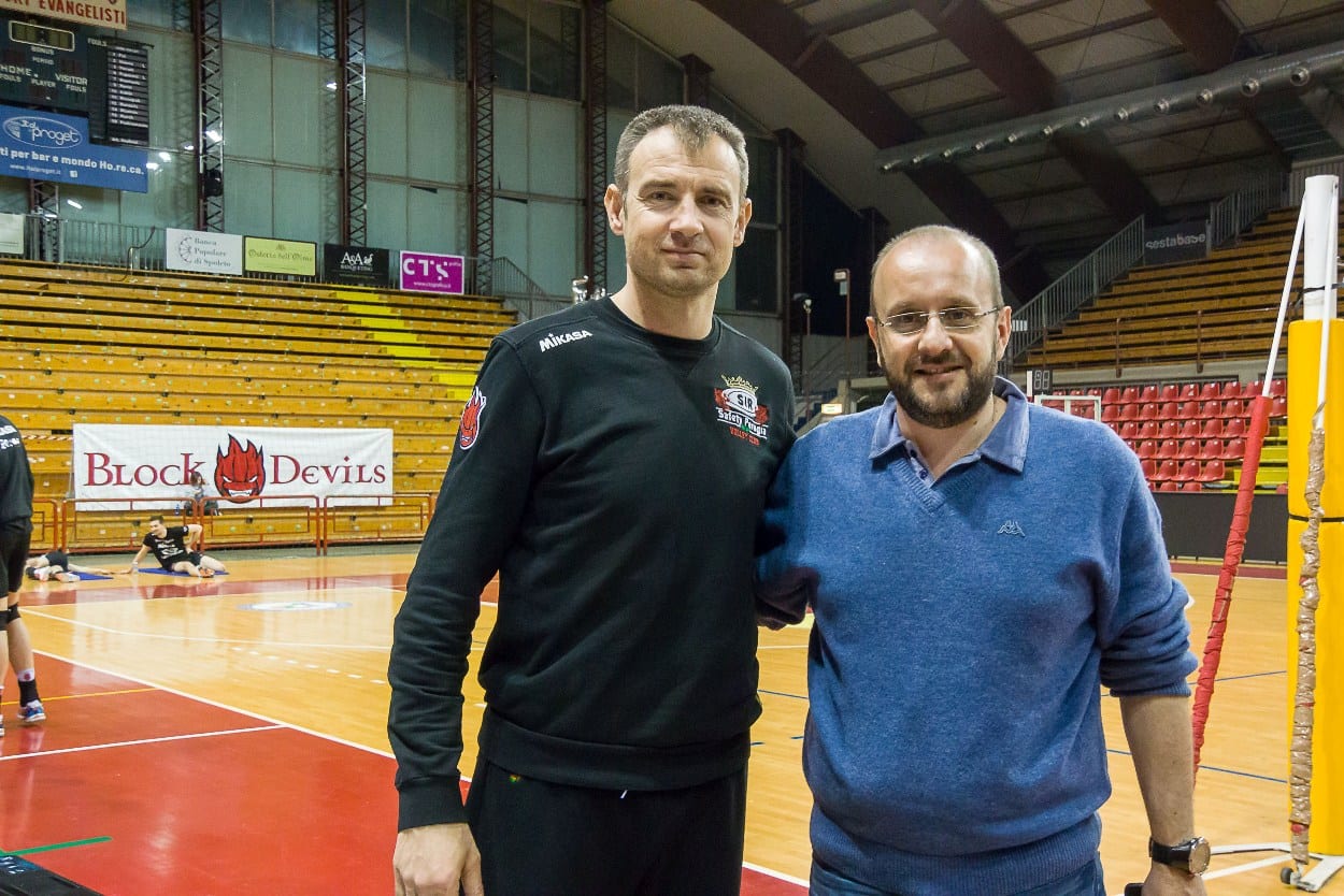 Nikola Grbić e Mauro Berruto