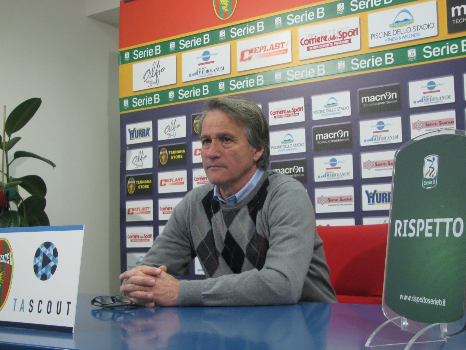 Ternana-Entella, il pre-partita di Tesser