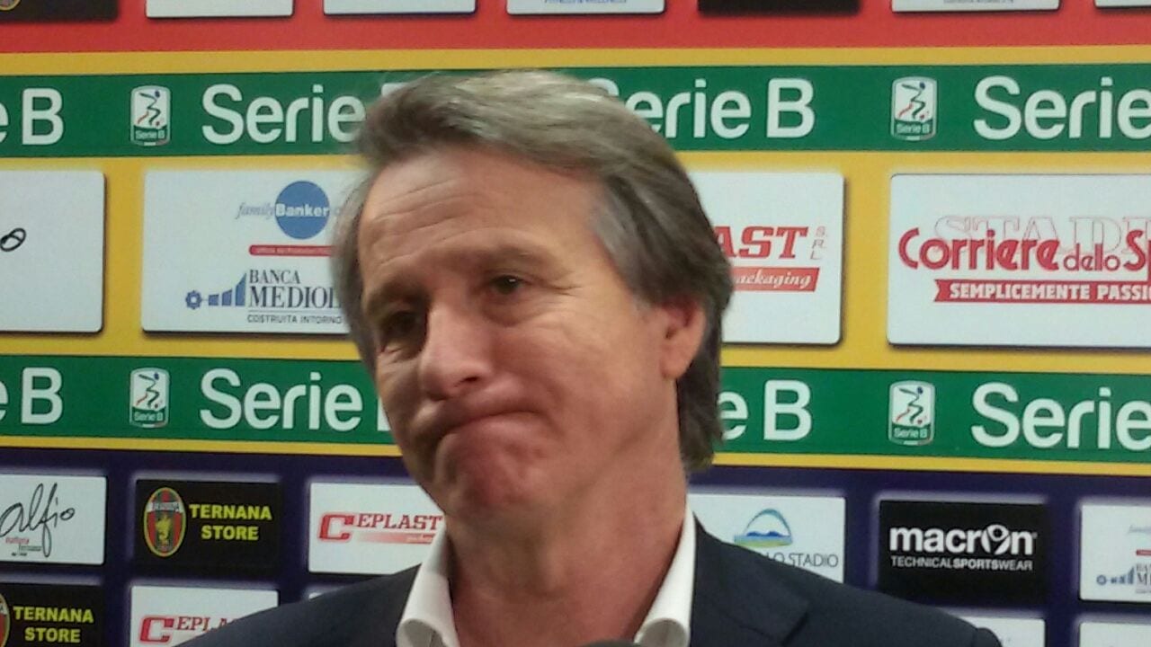 Ternana 0 Entella 1, parla Attilio Tesser
