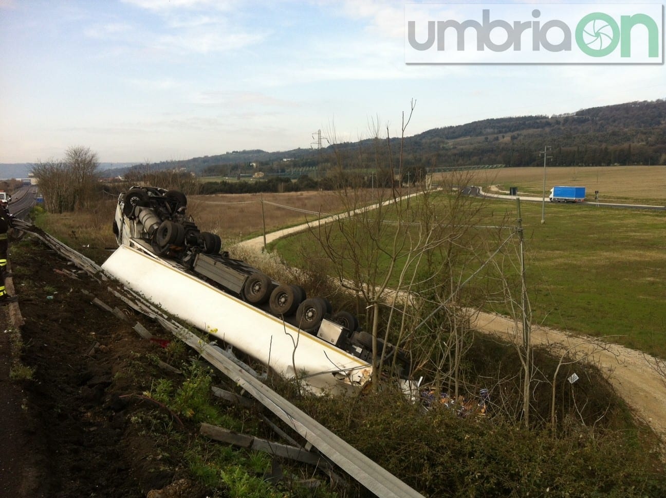 Il camion coinvolto