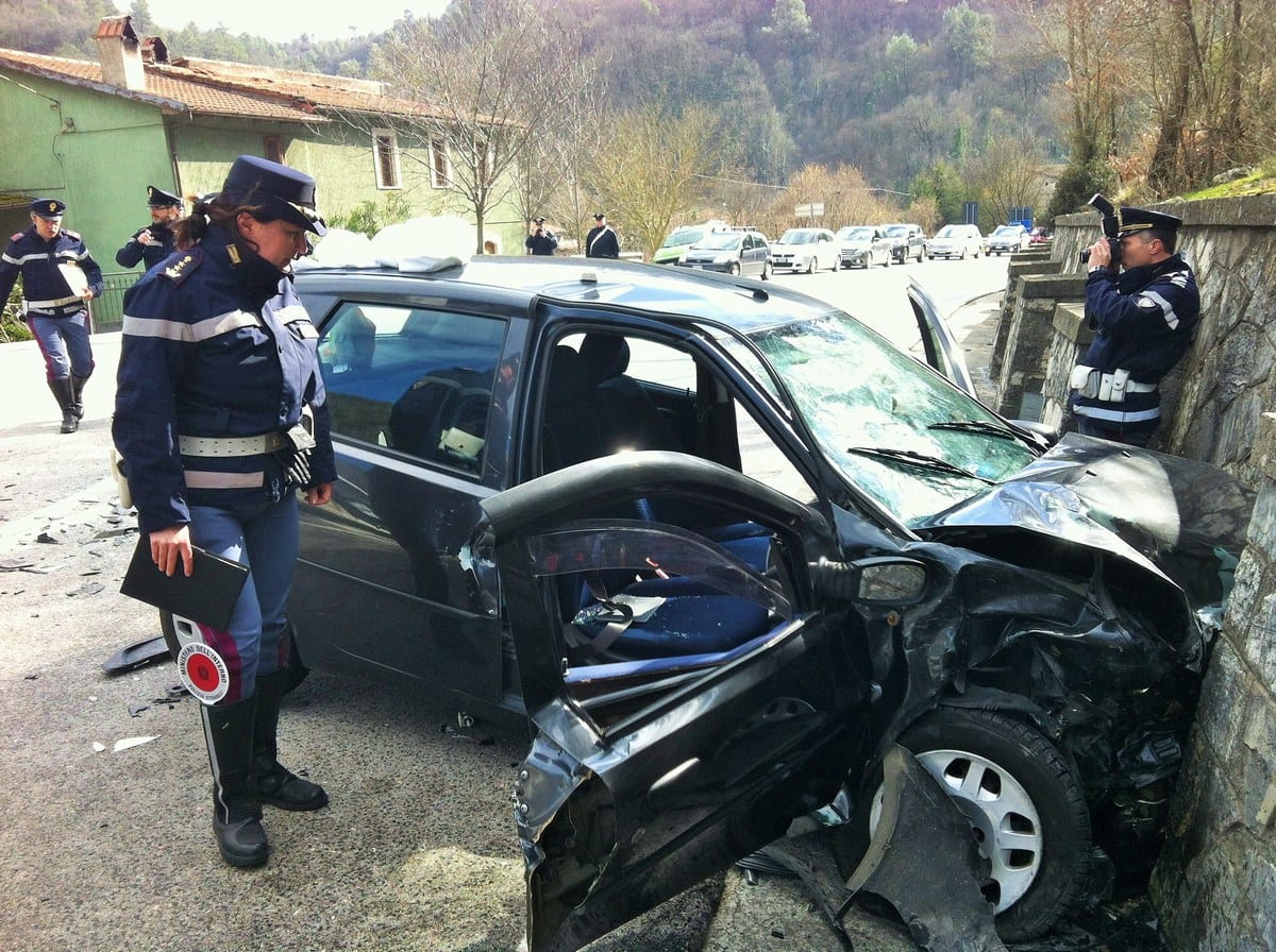 Un incidente stradale