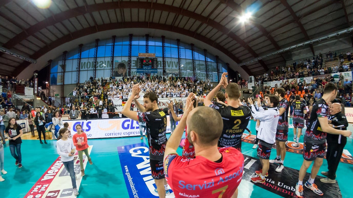 Il derby è della Sir Safety Perugia