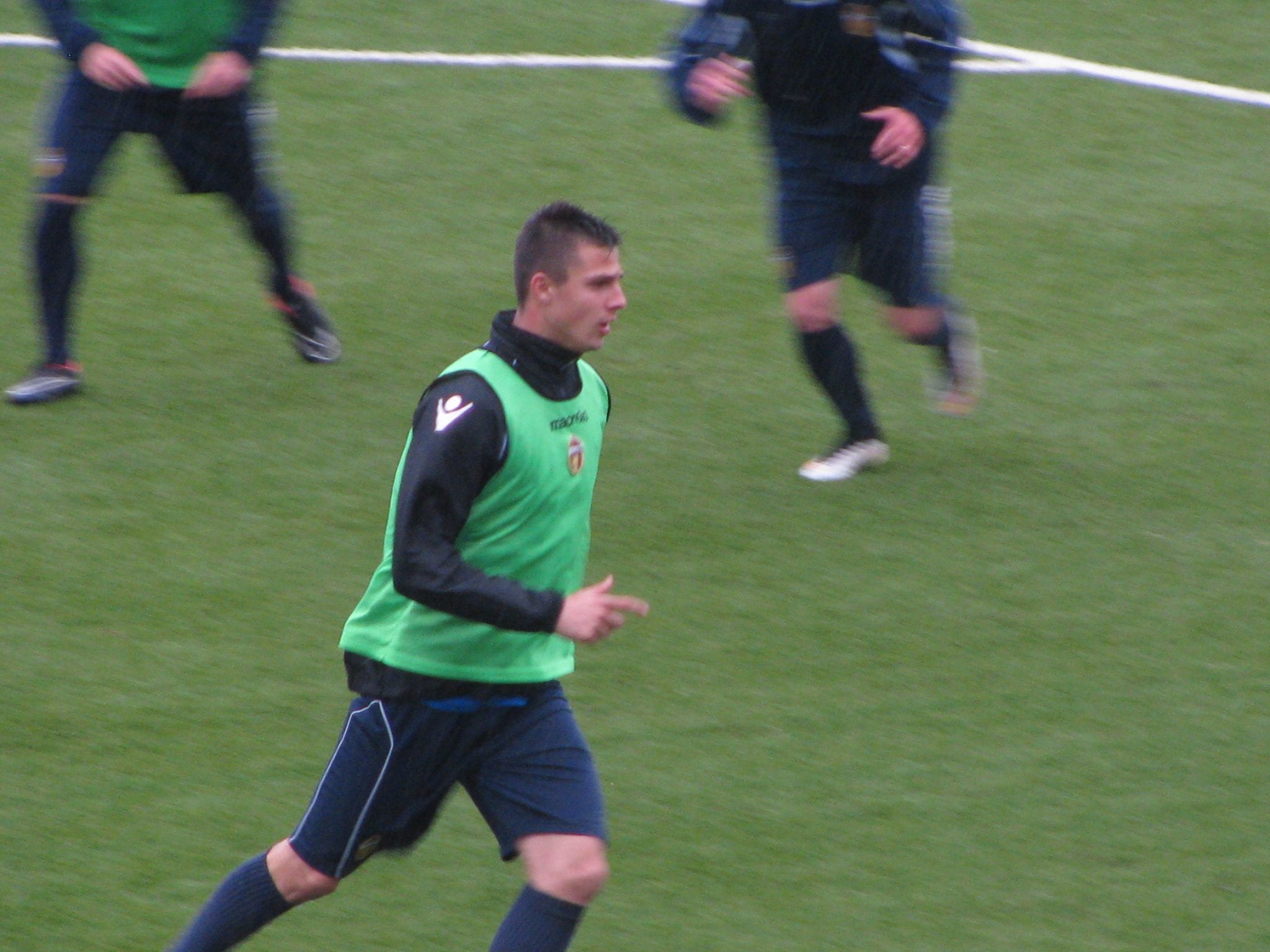 Martin Valjent in gol con la nazionale
