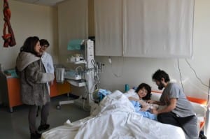 La visita in ospedale