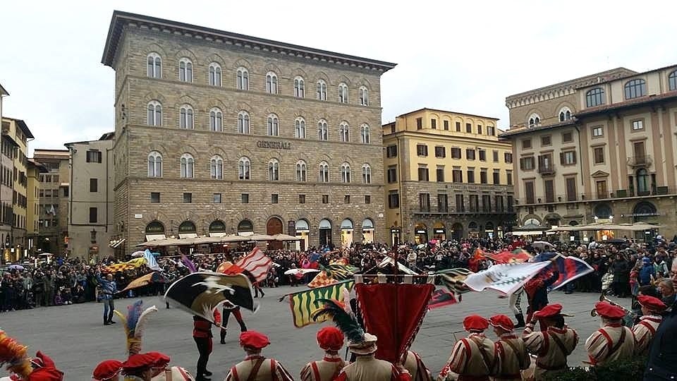 L'esibizione fiorentina