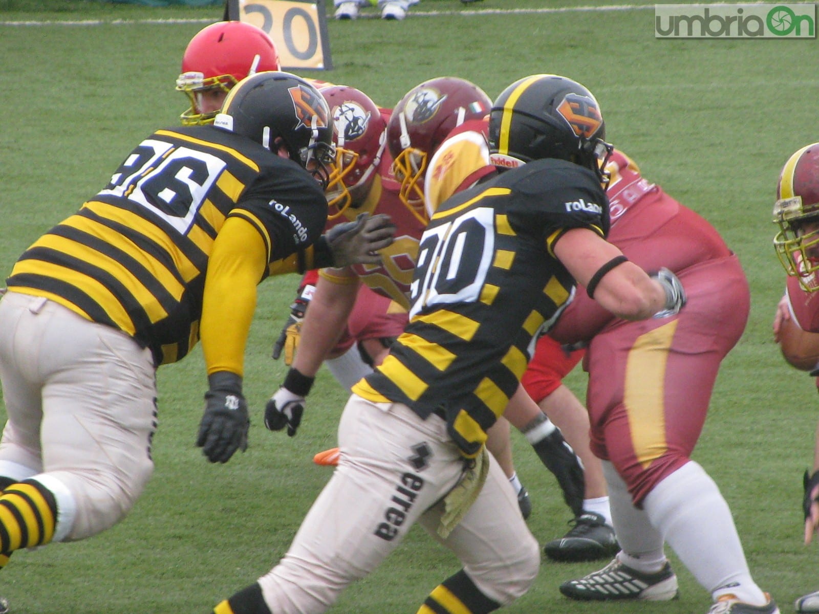 Steelers e Gladiatori in campo