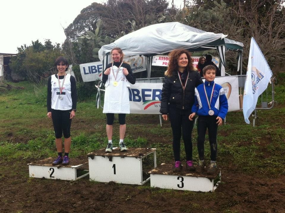Susanna Faustini sul podio