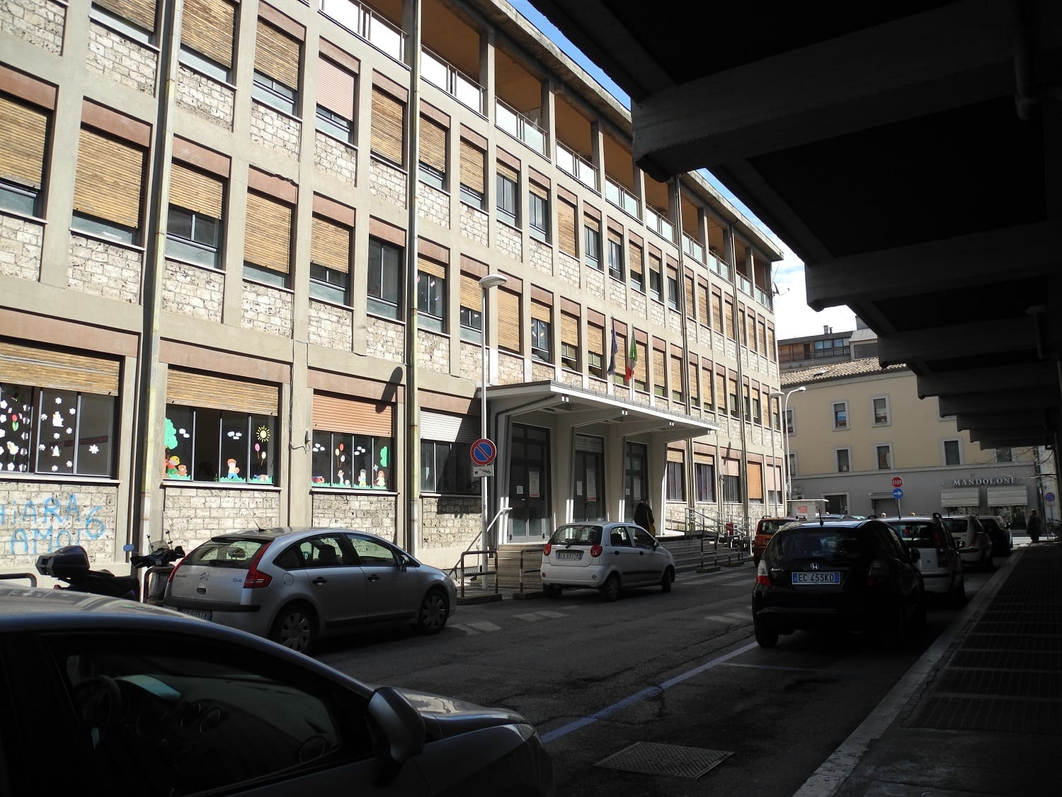 La sede ternana dell'Istituto 'Leonino'