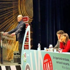 Il ‘pullman’ del Pd è partito da Assisi
