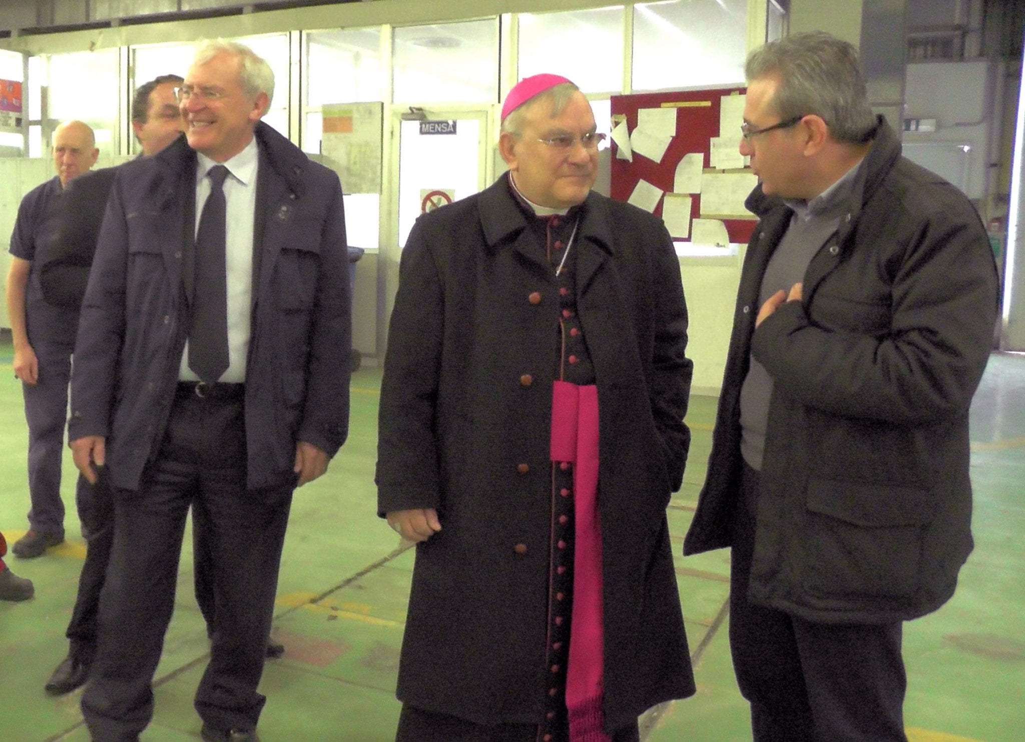 Il vescovo all'Alcantara