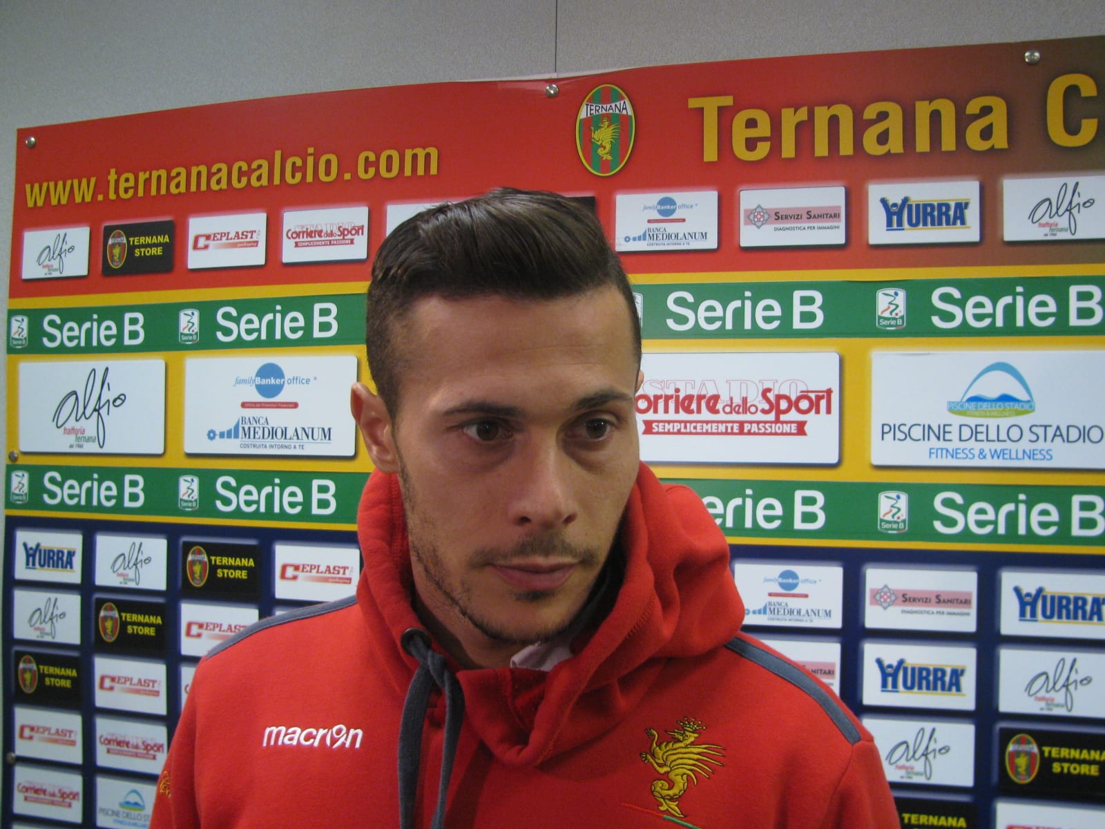 Ternana-Entella 0-1, Russo: «Né bravi né veloci»