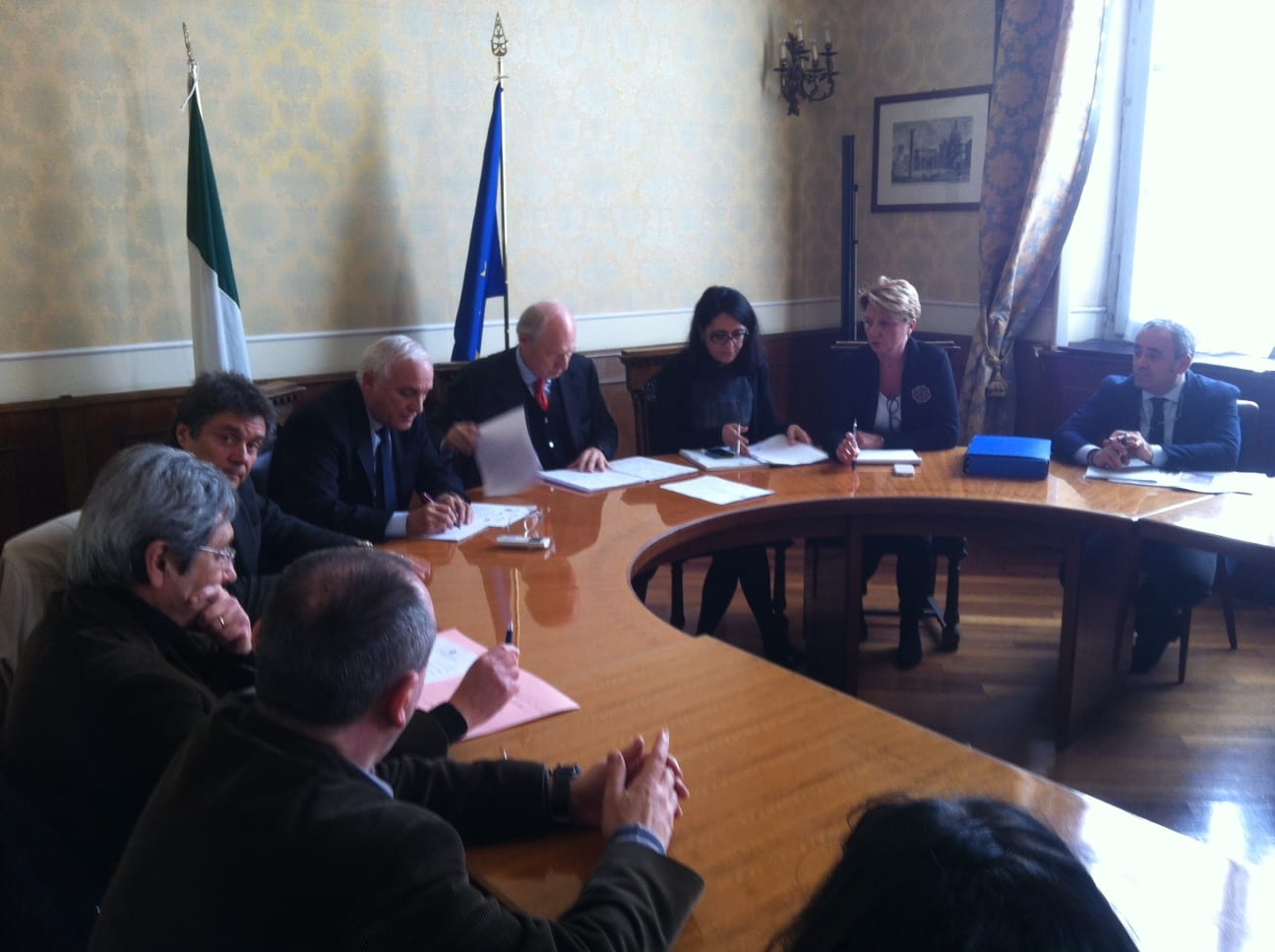 L'incontro in prefettura