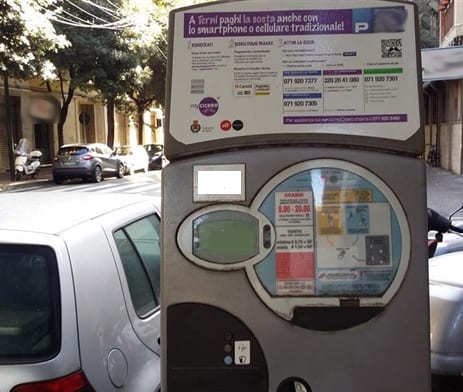 Un parcometro