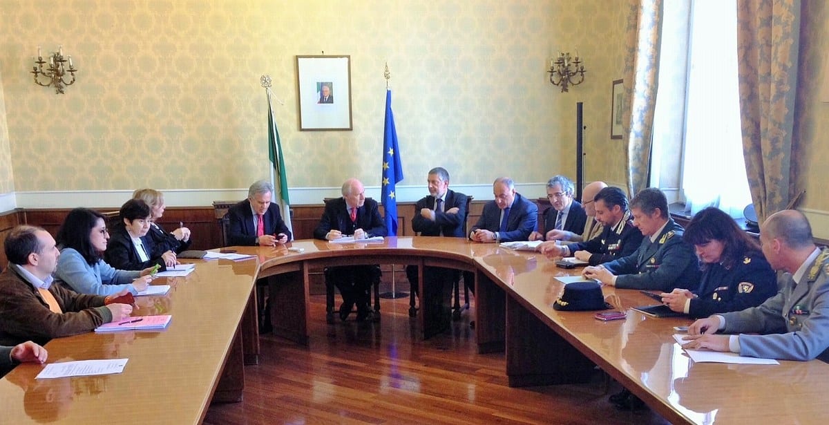 Il tavolo di mercoledì mattina