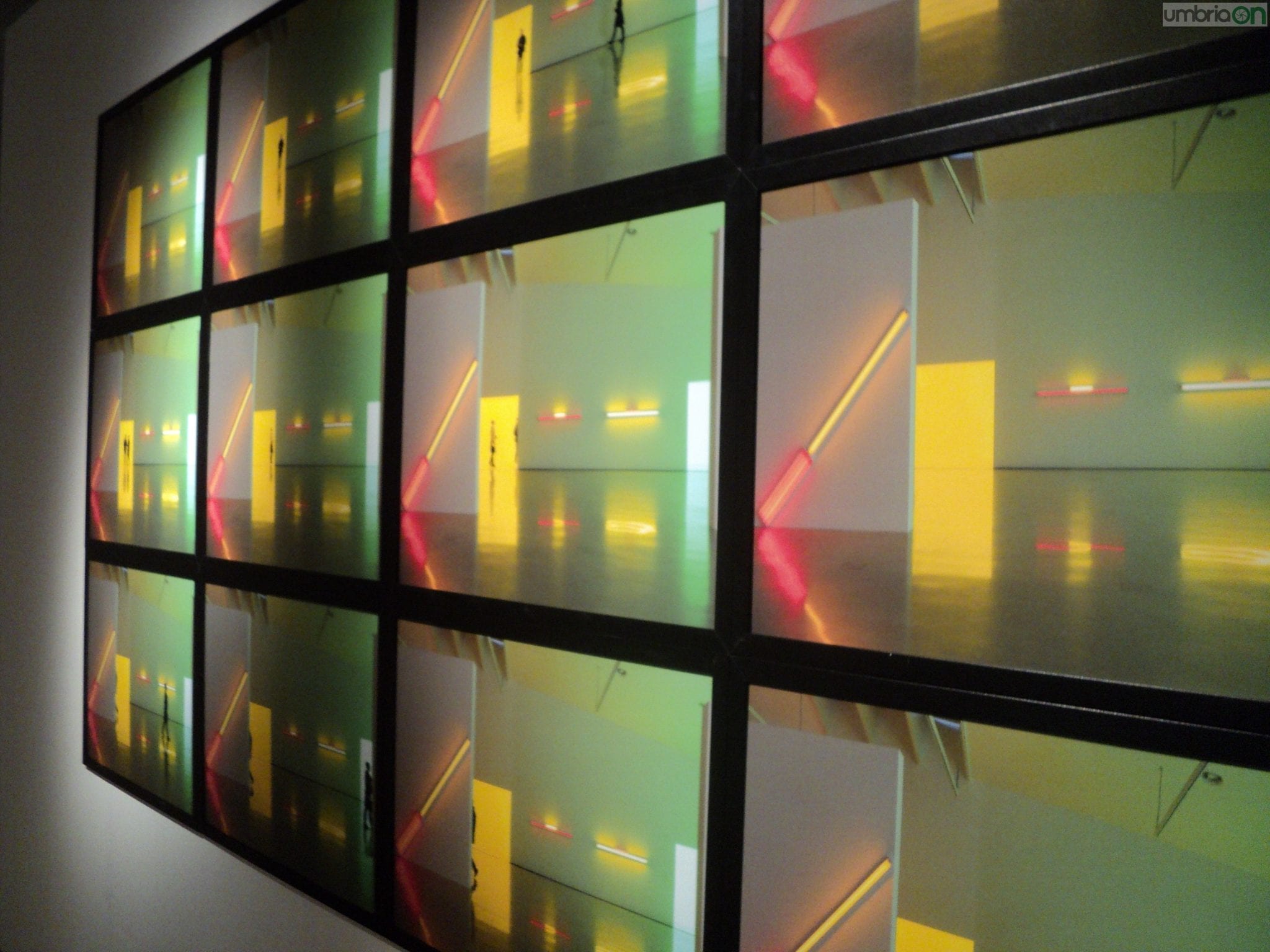 Una delle foto in mostra