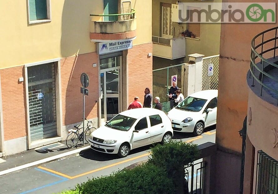 L'ufficio dove è avvenuto il furto