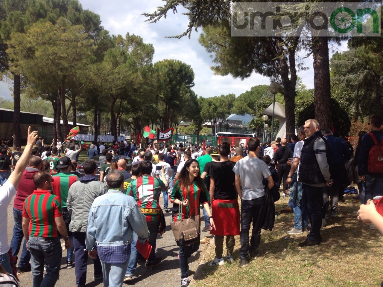 Derby dell’Umbria, i tifosi si scaldano