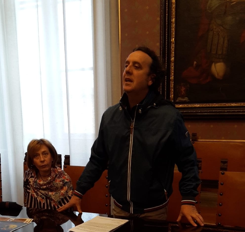 La presentazione dell'evento