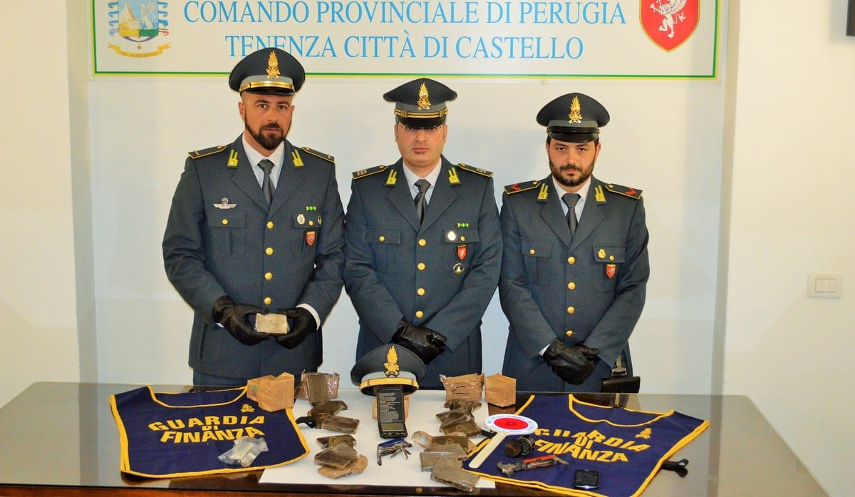 La droga sequestrata
