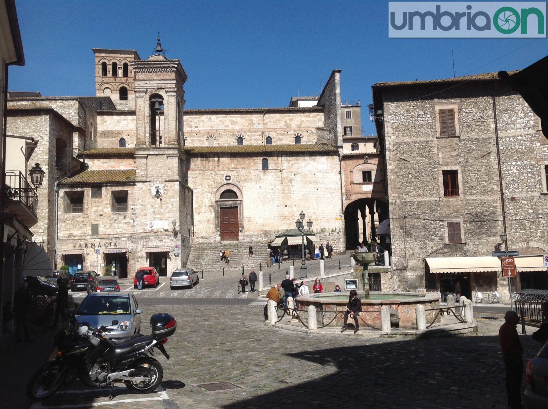 Piazza Garibaldi a Narni
