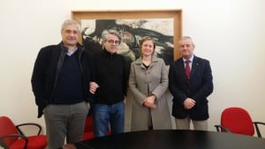 Stefano Lupi, Moreno Rosati, Chiara Pellegrini e Domenico Ignozza