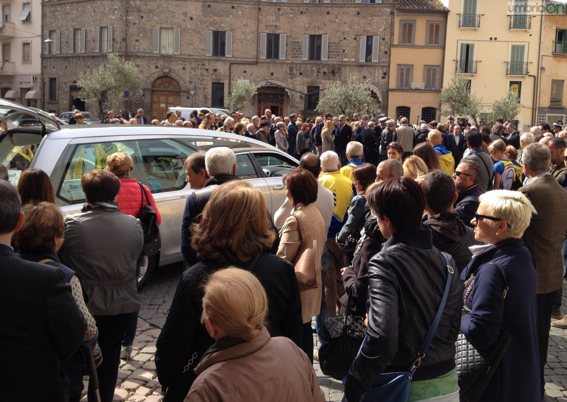 I funerali di Mauro Moroni