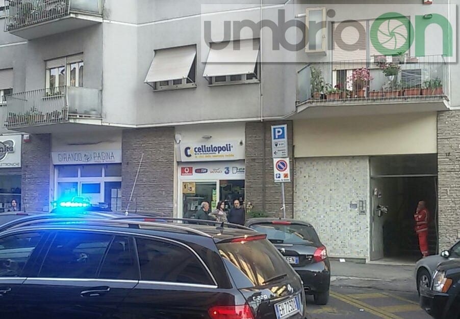 L'ingresso dell'abitazione